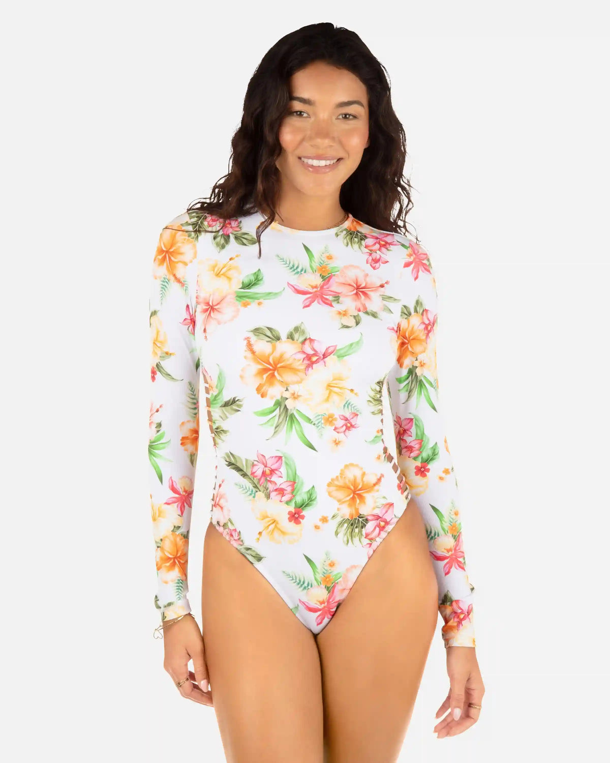 Malia Long Sleeve Zip Back Moderate Surf Suit