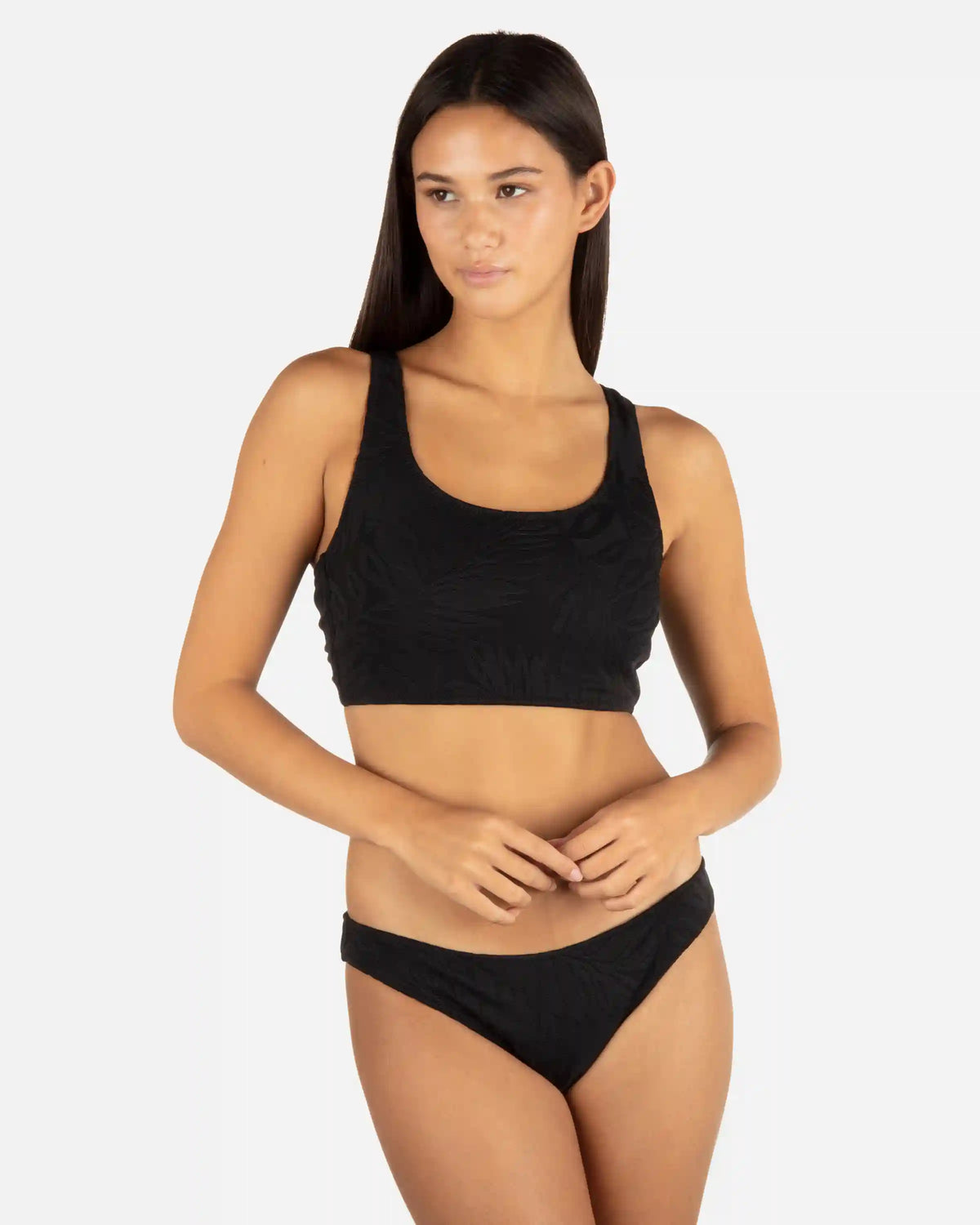 Ulu Leaf Tie Back Top
