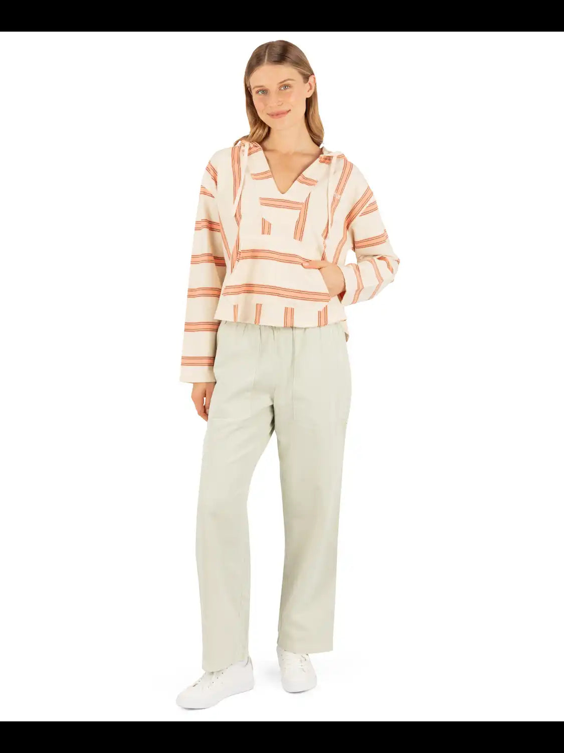 Endless Stripe Baja Fleece