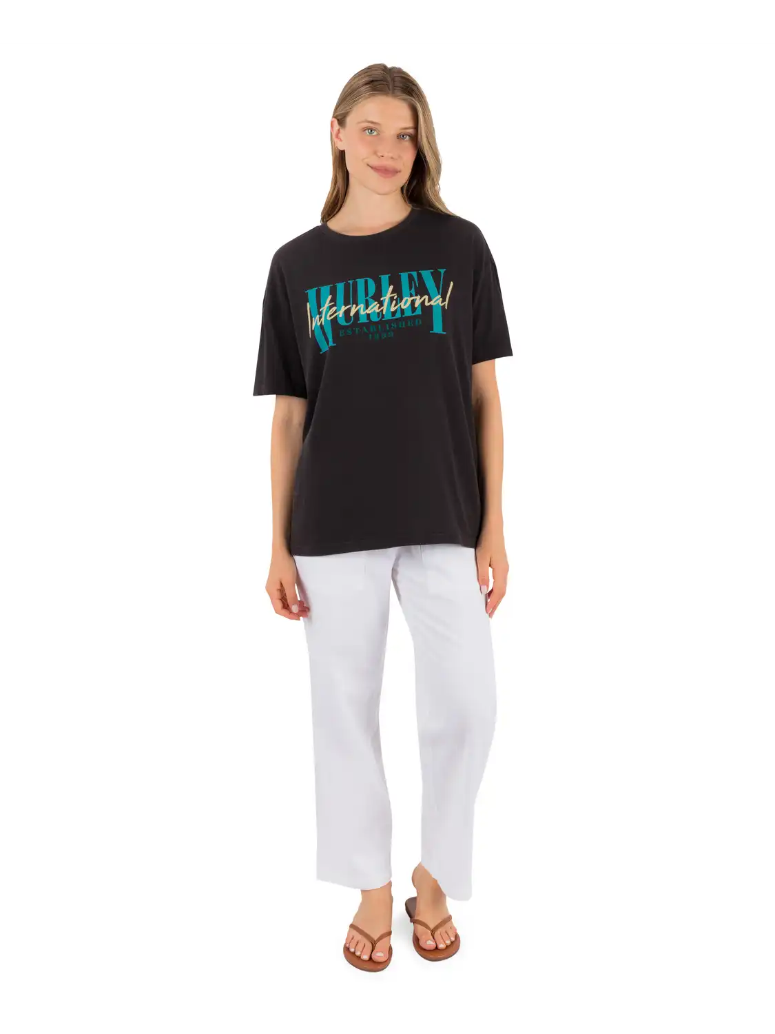 Surf Hooky Boxy Crop Tee