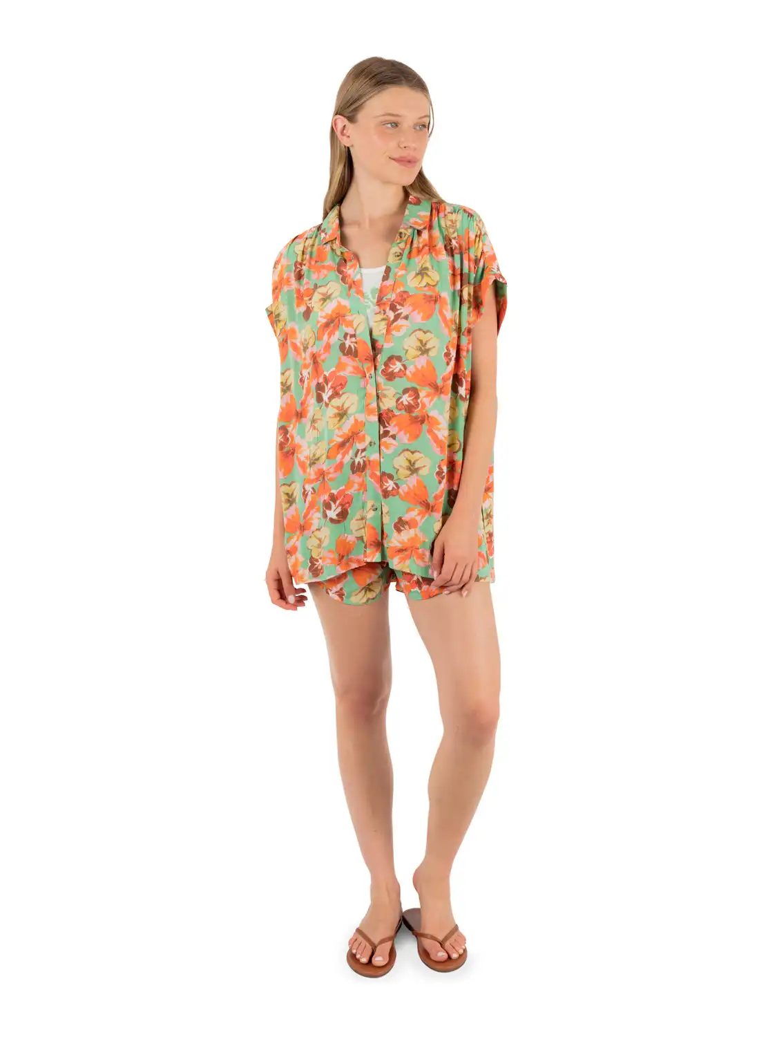 Ginko Clouds Short Sleeve