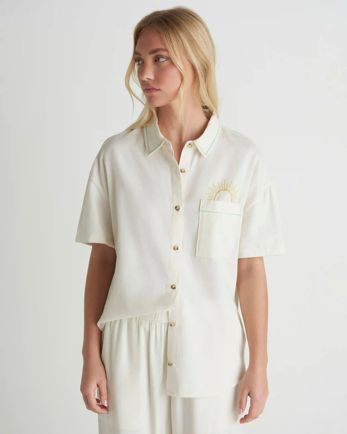 Goldie Boyfriend Short Sleeve