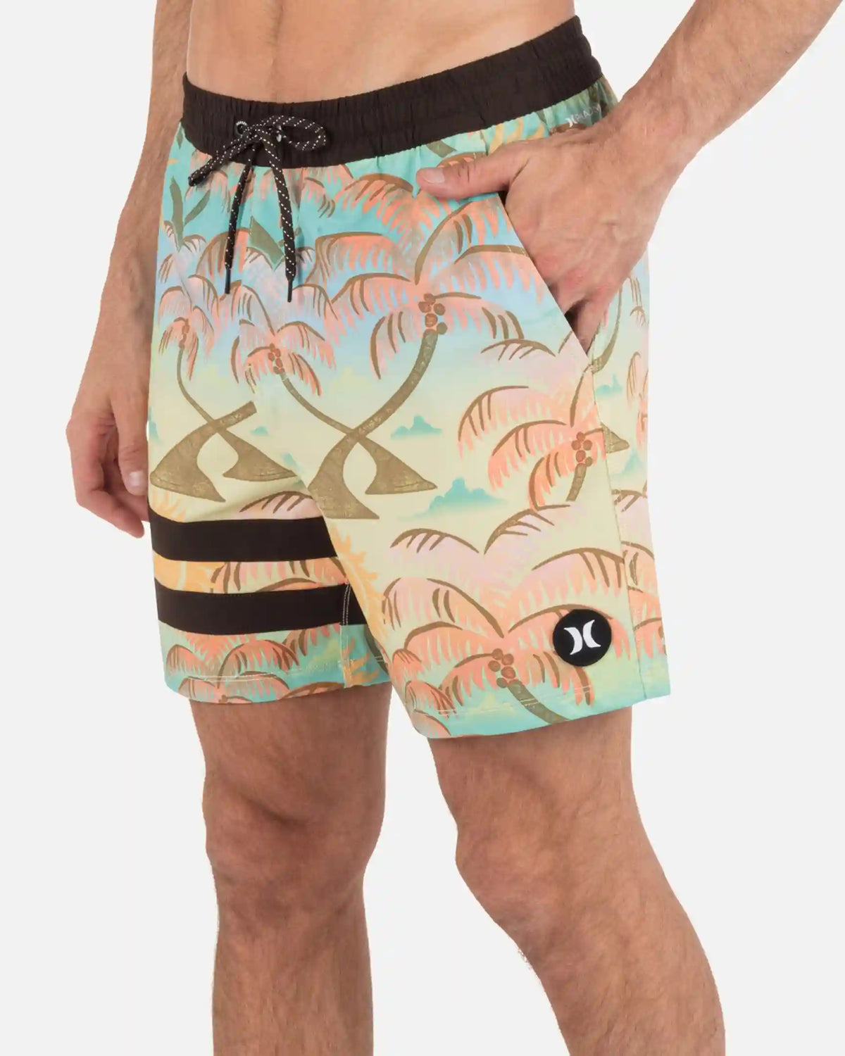 Phantom Eco Block Party Volley Boardshort 17"