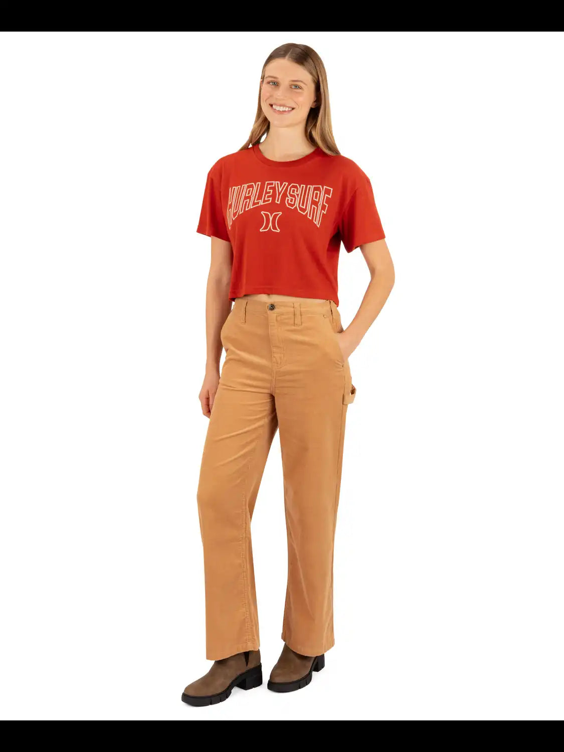 Collegiate Boxy Crop Tee