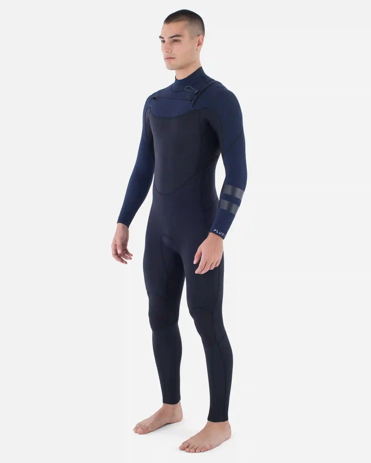Mens Plus Sleeve Texture 4/3mm Fullsuit