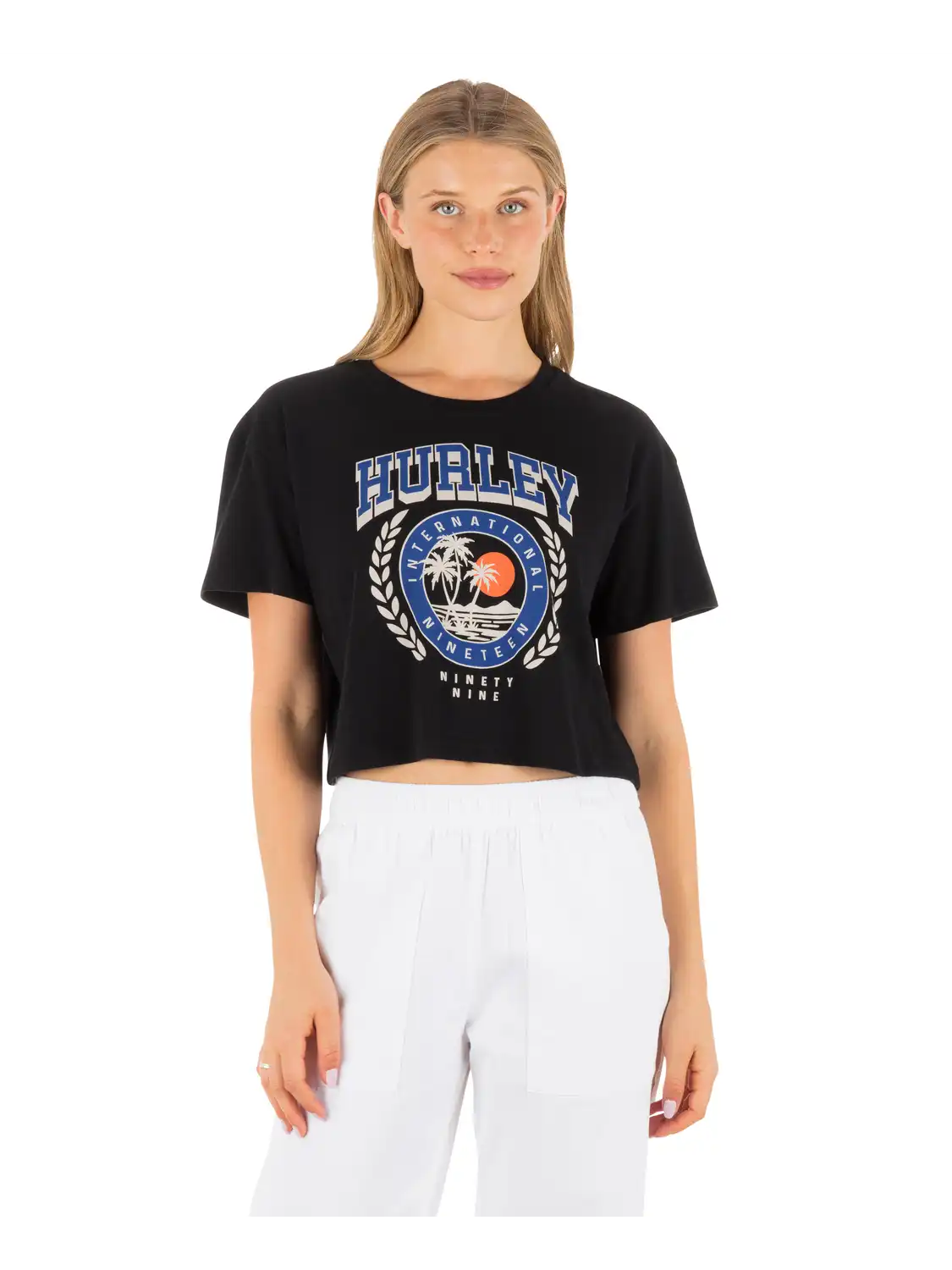 Academy Boxy Crop Tee