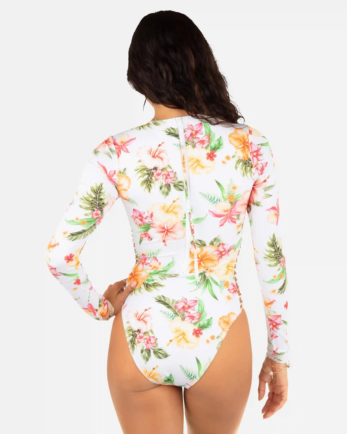 Malia Long Sleeve Zip Back Moderate Surf Suit