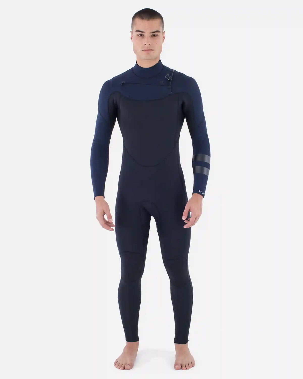 Mens Plus Sleeve Texture 4/3mm Fullsuit