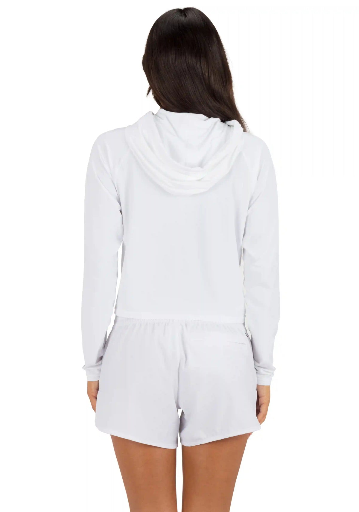 One & Only Solid Long Sleeve Hooded Rashguard