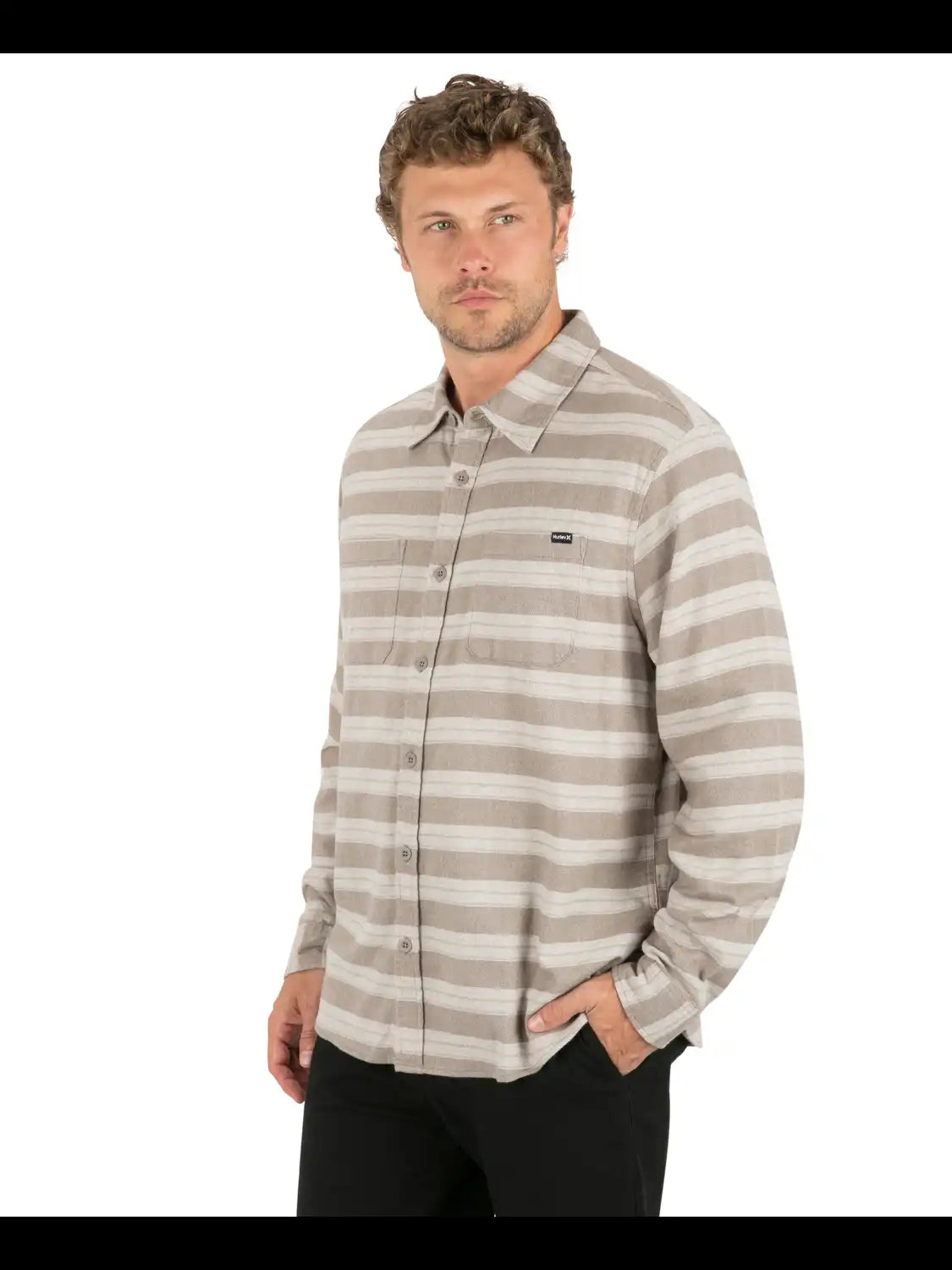 Eugene Stripe Flannel Long Sleeve