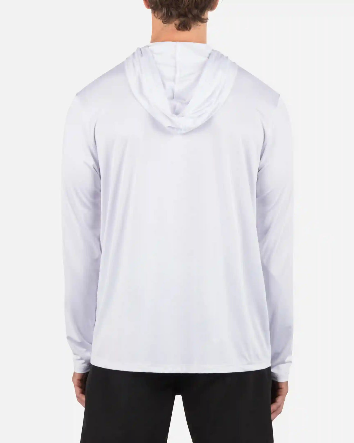 Hybrid UPF Hooded Long Sleeve
