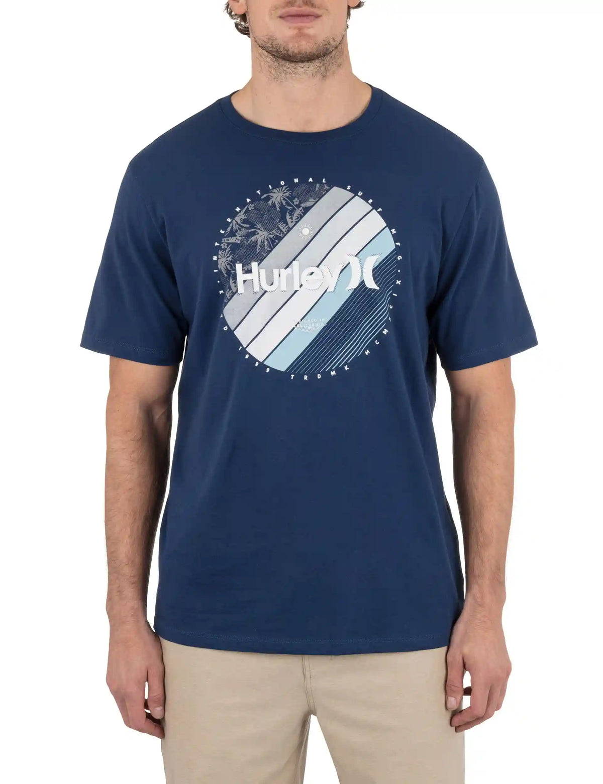 Linear Palm Short Sleeve