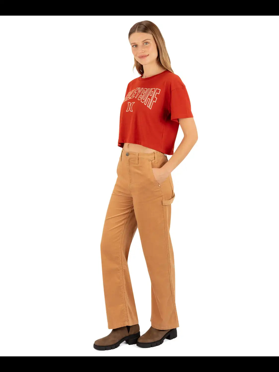 Collegiate Boxy Crop Tee