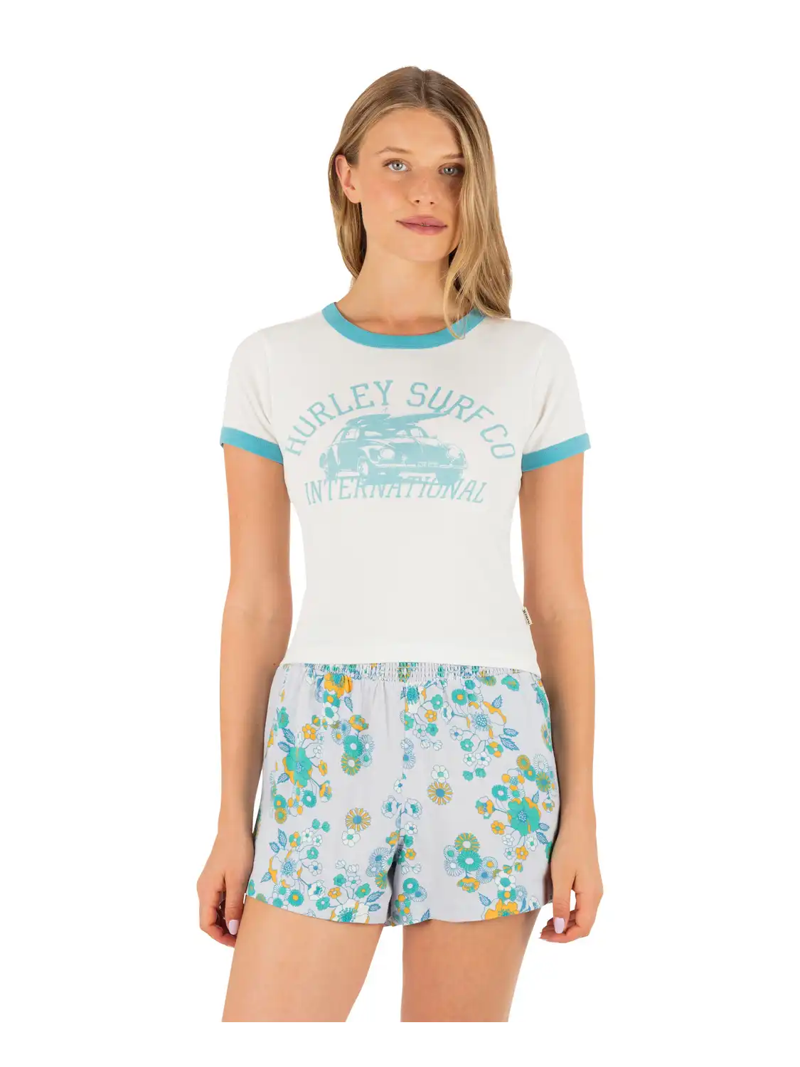 Speedway Ringer Baby Tee