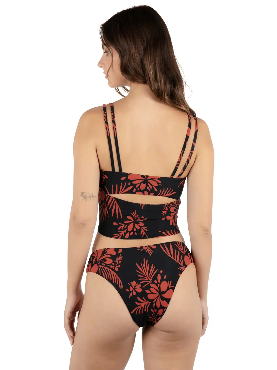 Hidden Tropical Tankini Top