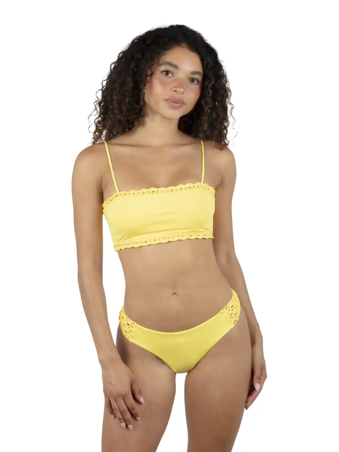 Macrame Bandeau Bikini Top