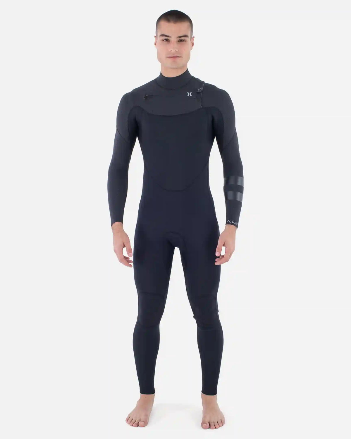 Mens Plus Sleeve Texture 4/3mm Fullsuit