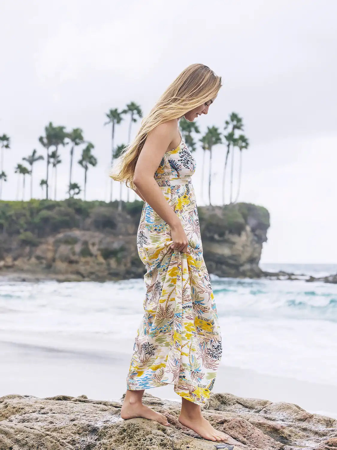 Safari Scenic Maxi Dress