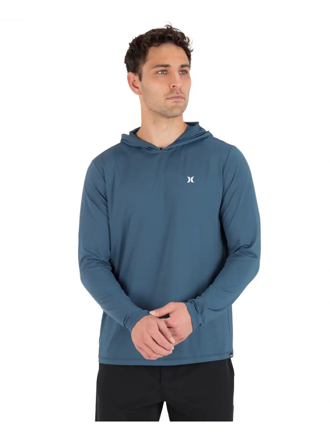 Hybrid Hooded UPF Long Sleeve