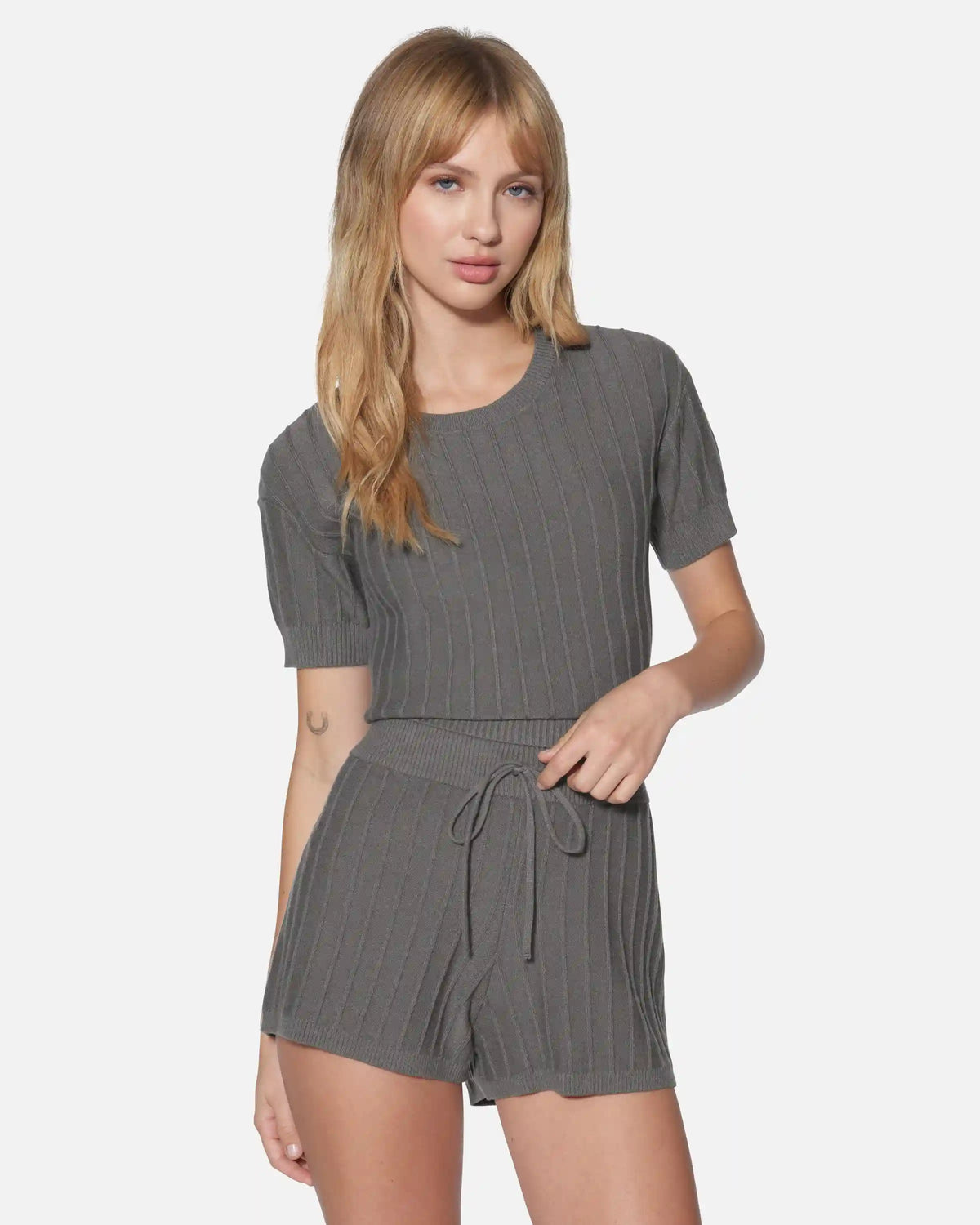 Daylight Short Sleeve Sweater Top