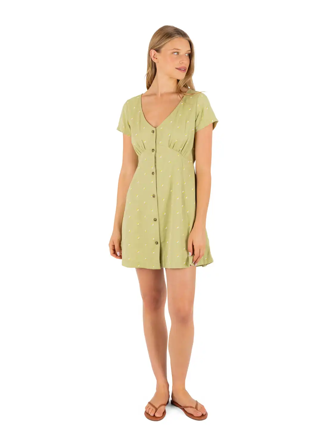 Wavy Dot Dress