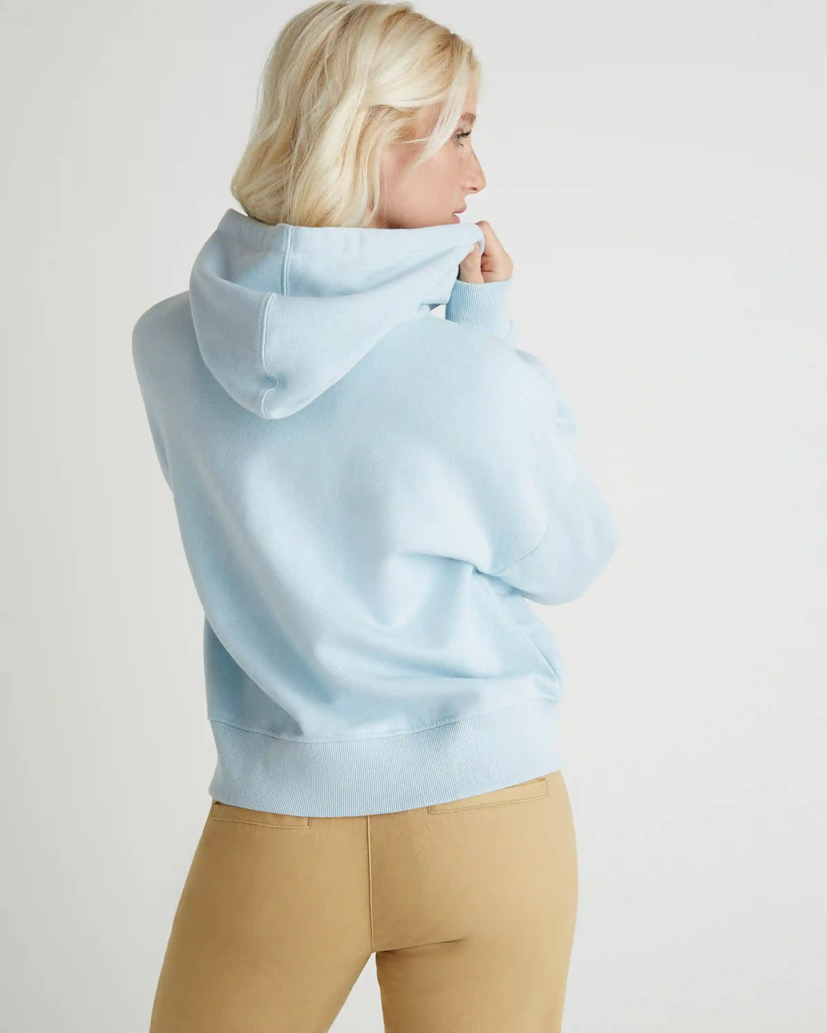 Coastline Crop Zip Hoodie