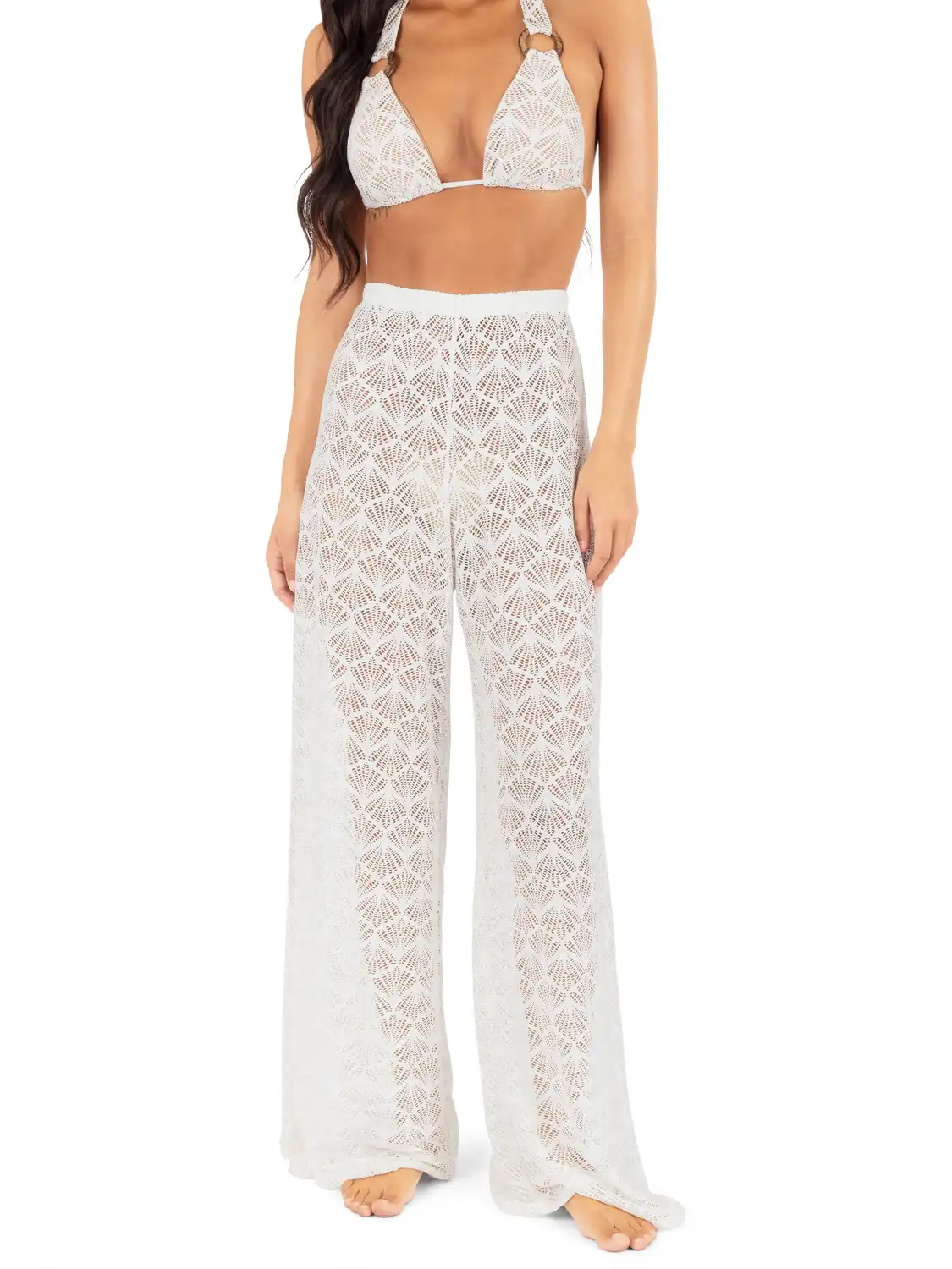 Shell Crochet Beach Pant
