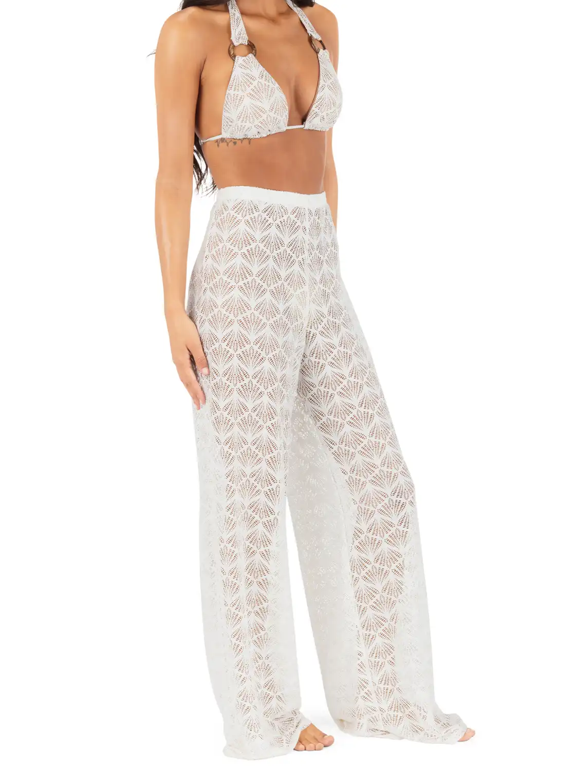 Shell Crochet Beach Pant