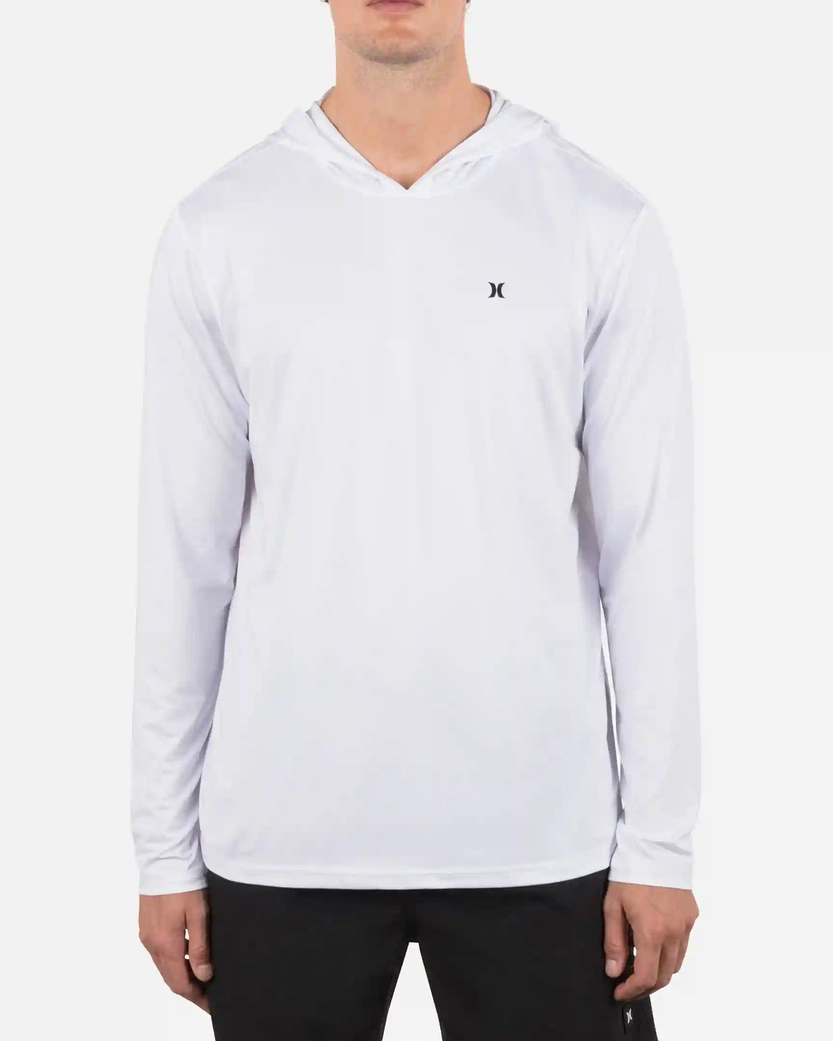 Hybrid UPF Hooded Long Sleeve