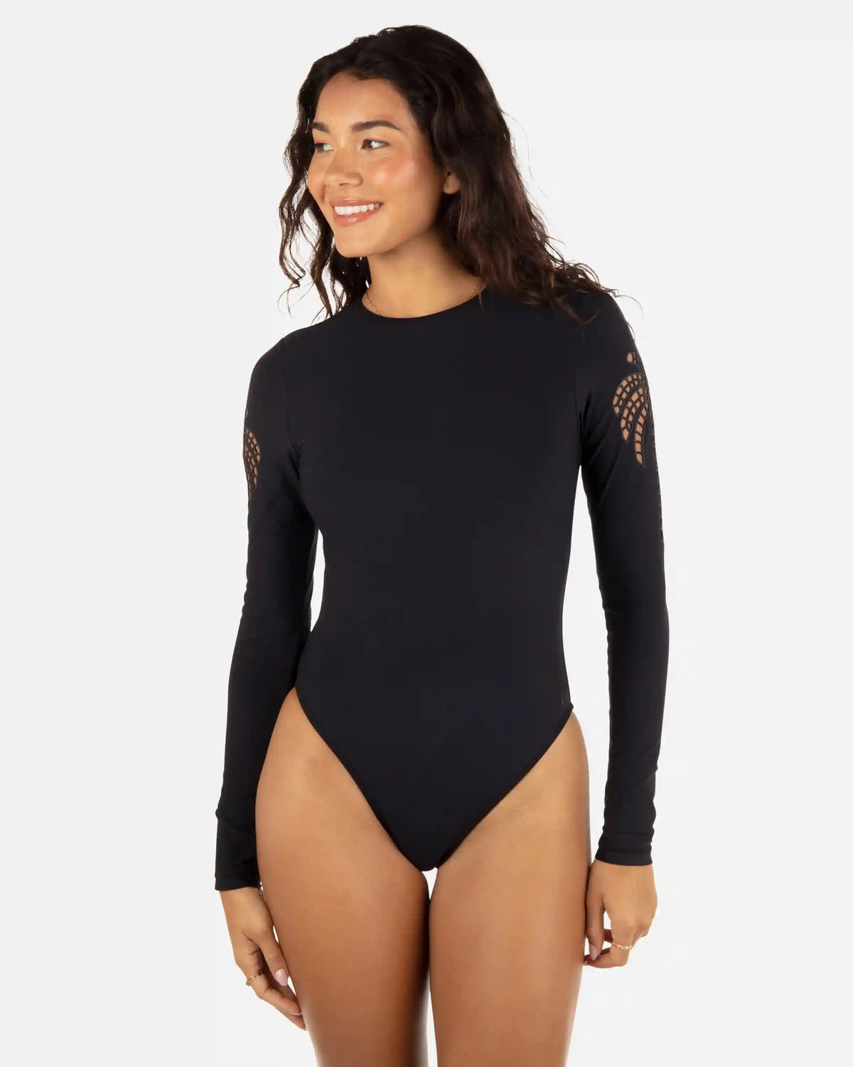 Shadow Palm Long Sleeve Moderate Surf Suit
