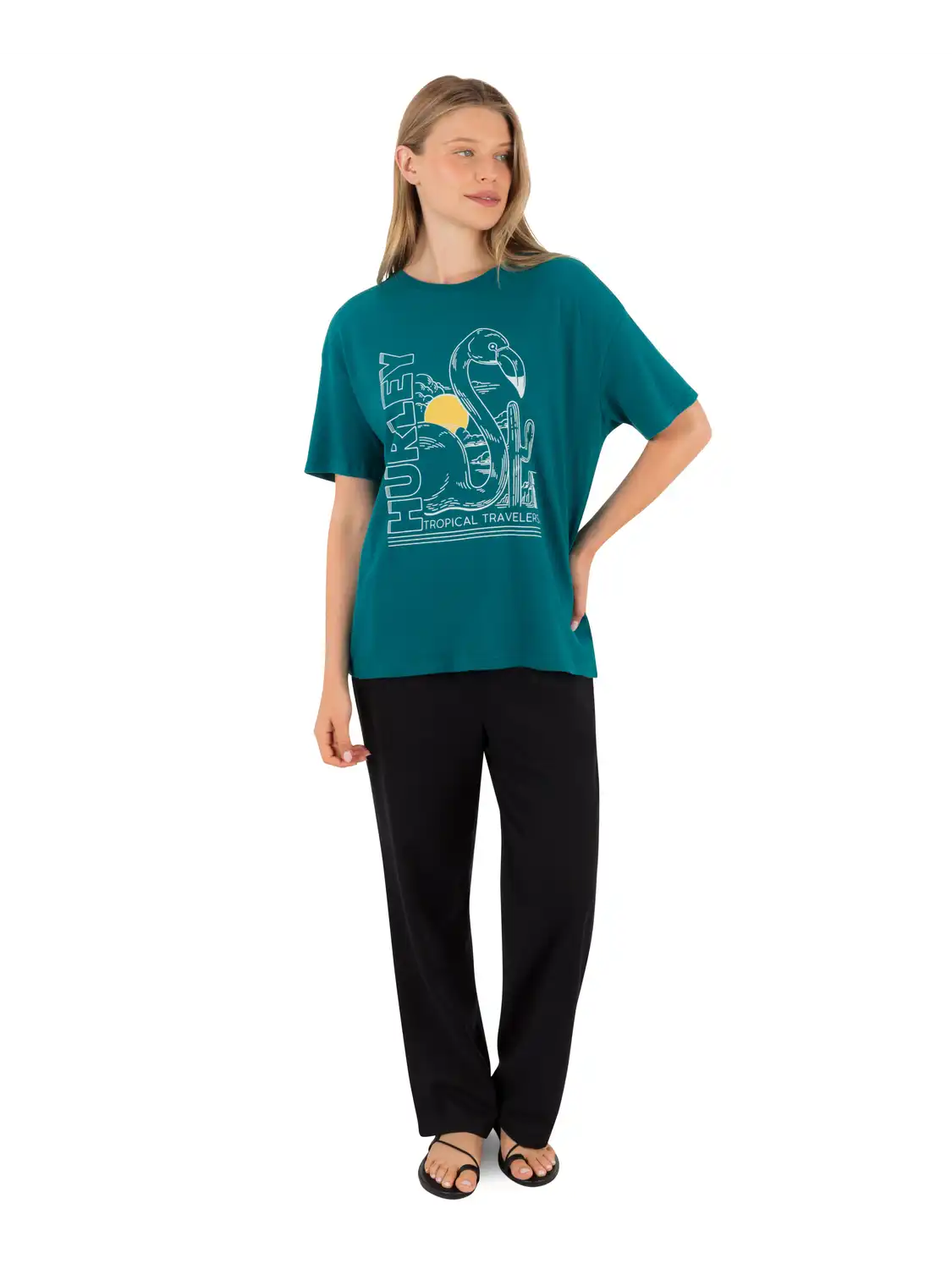Surf Hooky Boxy Crop Tee